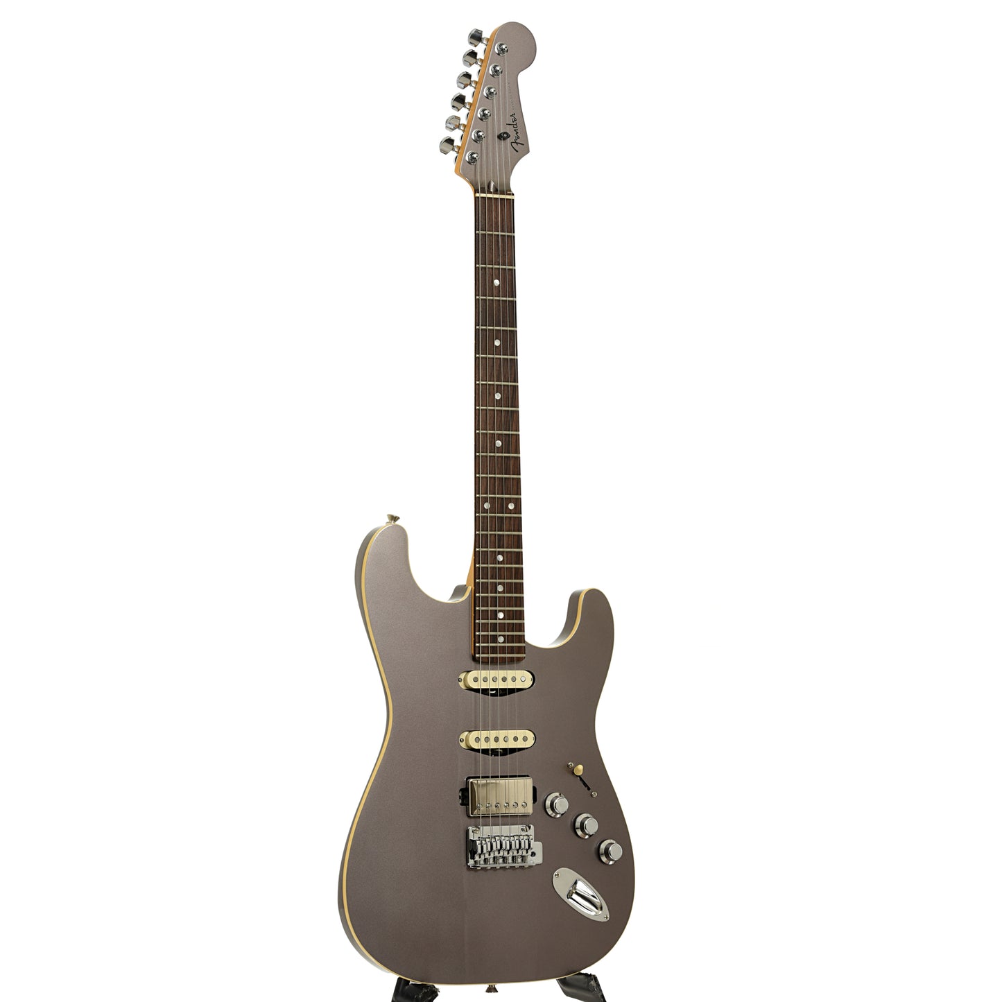 Full front and side of Fender Aerodyne Special Stratocaster HSS Electric Guitar