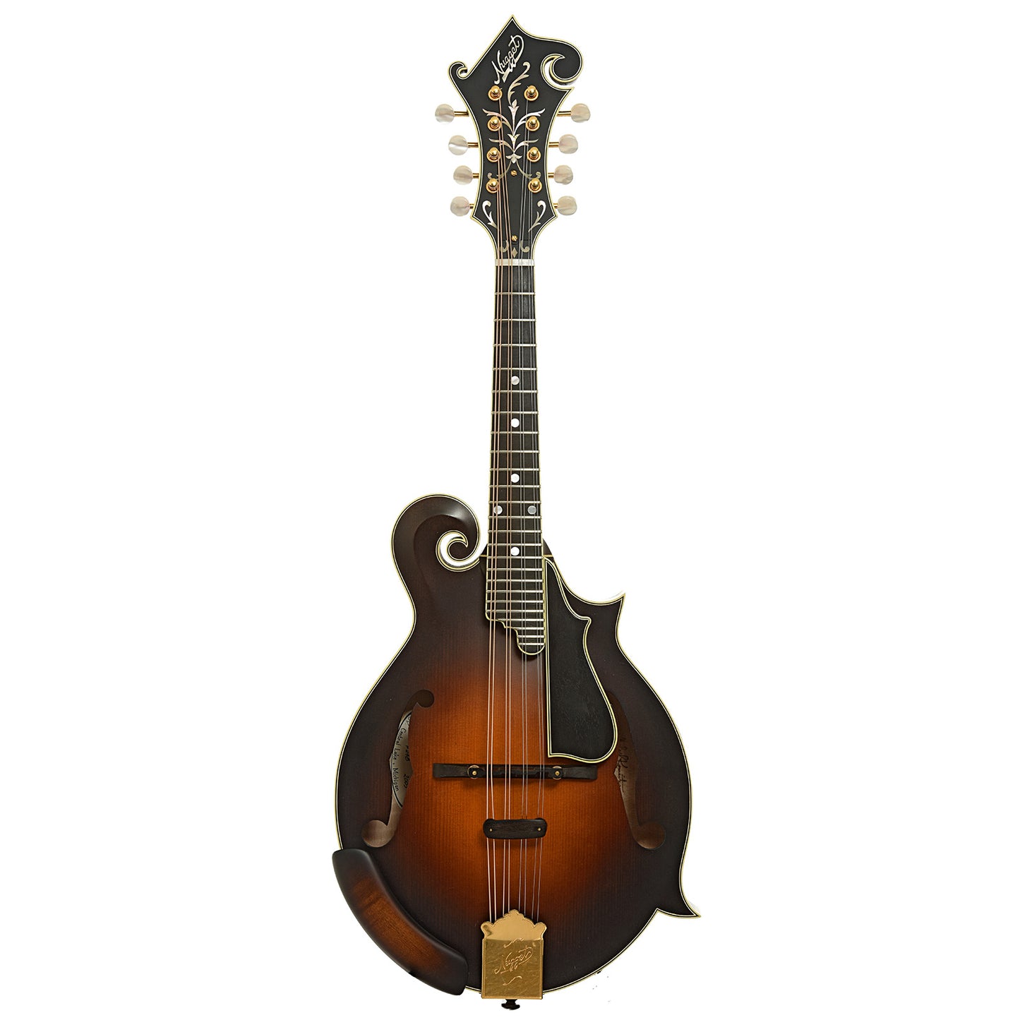 Full front of Nugget F Mandolin  