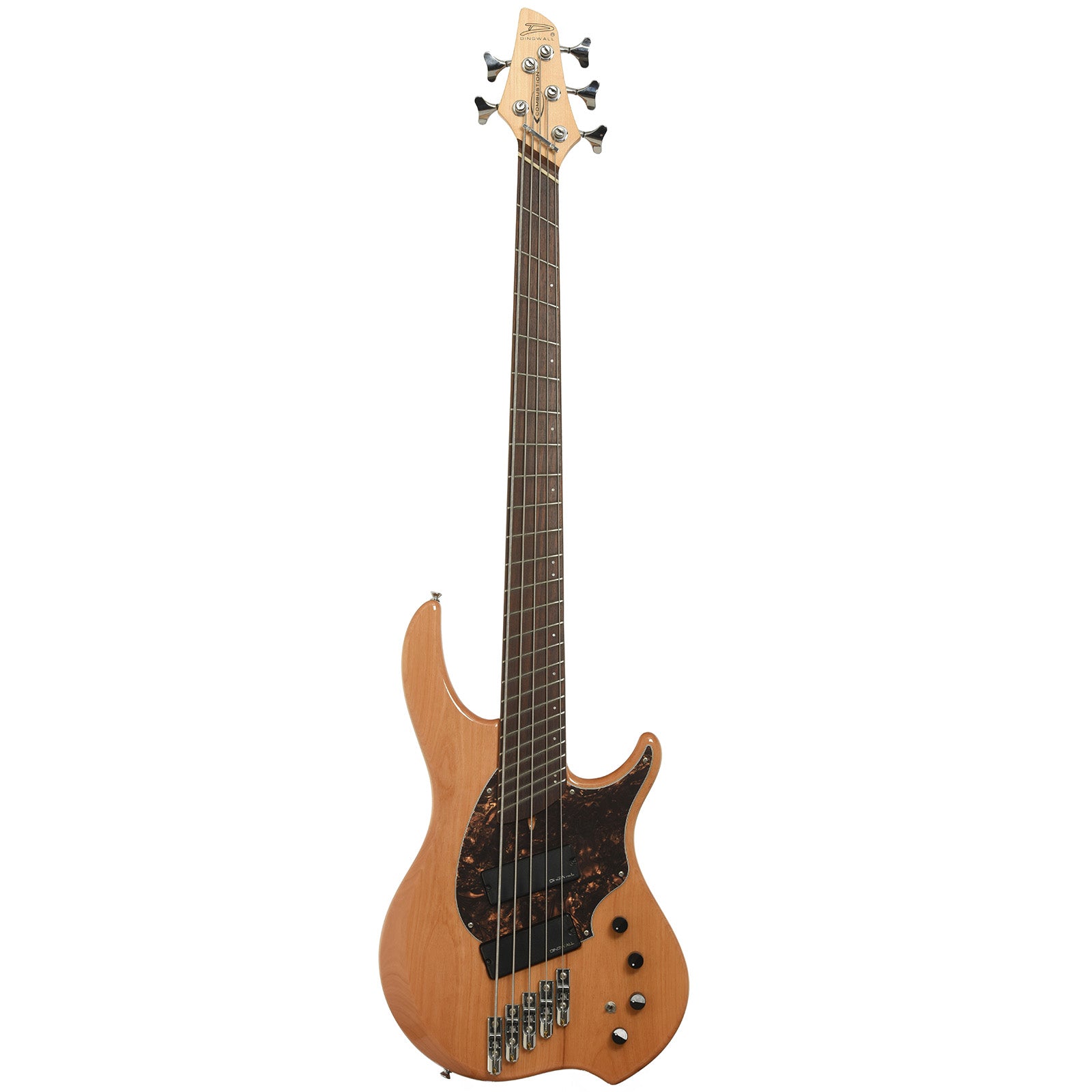 Full front of Dingwall Combustion Series 5-String Electric Bass