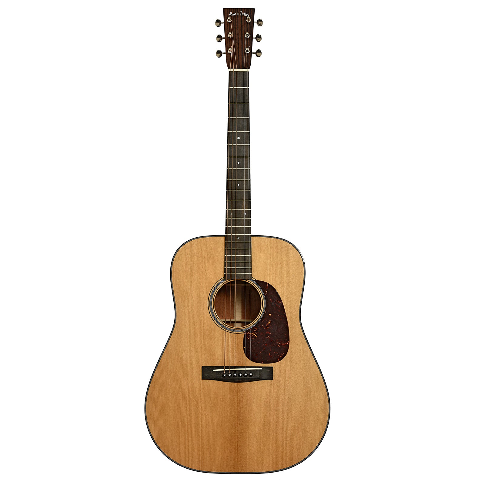 Full front of Huss and Dalton TD-M Custom Acoustic Guitar 