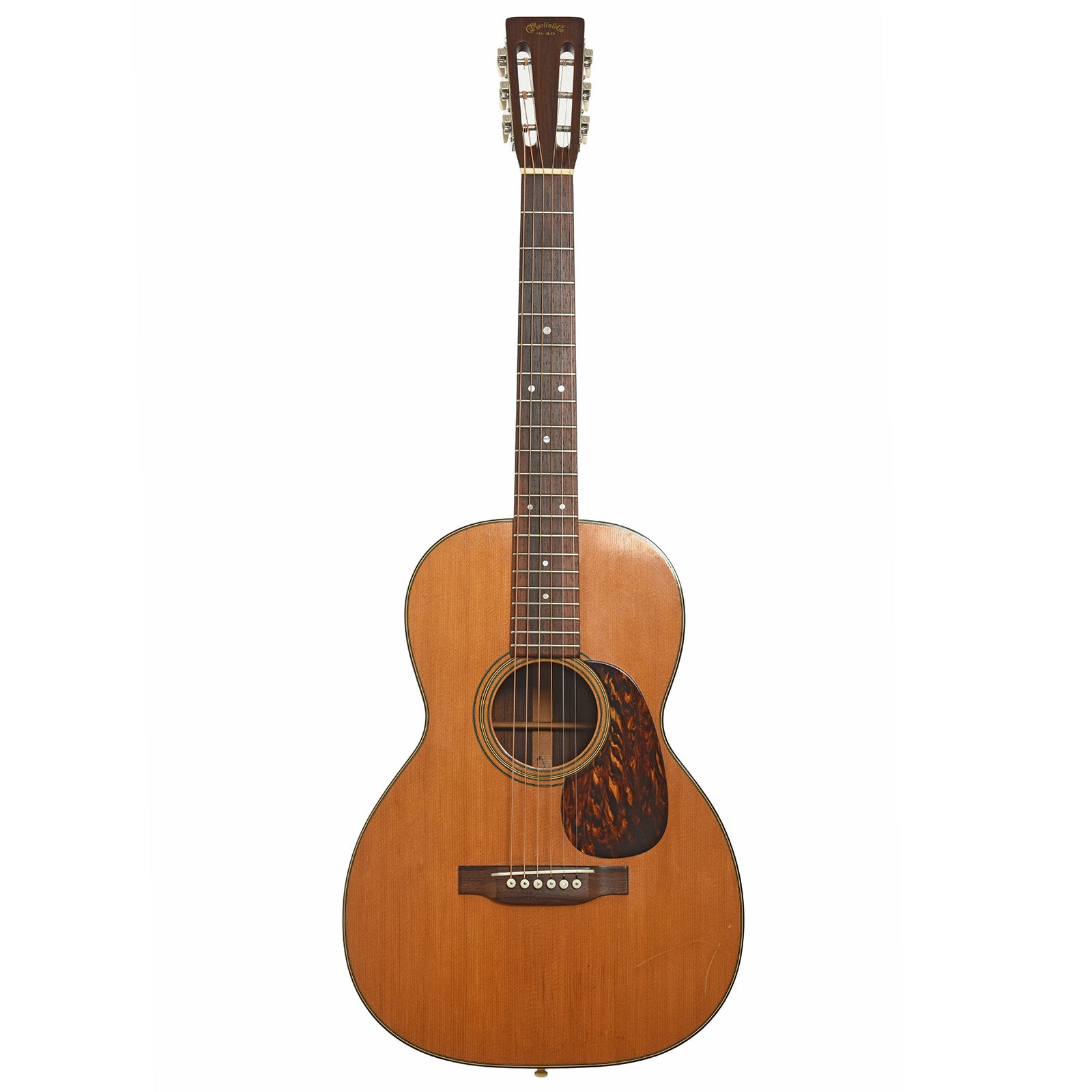 Full front of Martin 00-21 Acoustic Guitar 