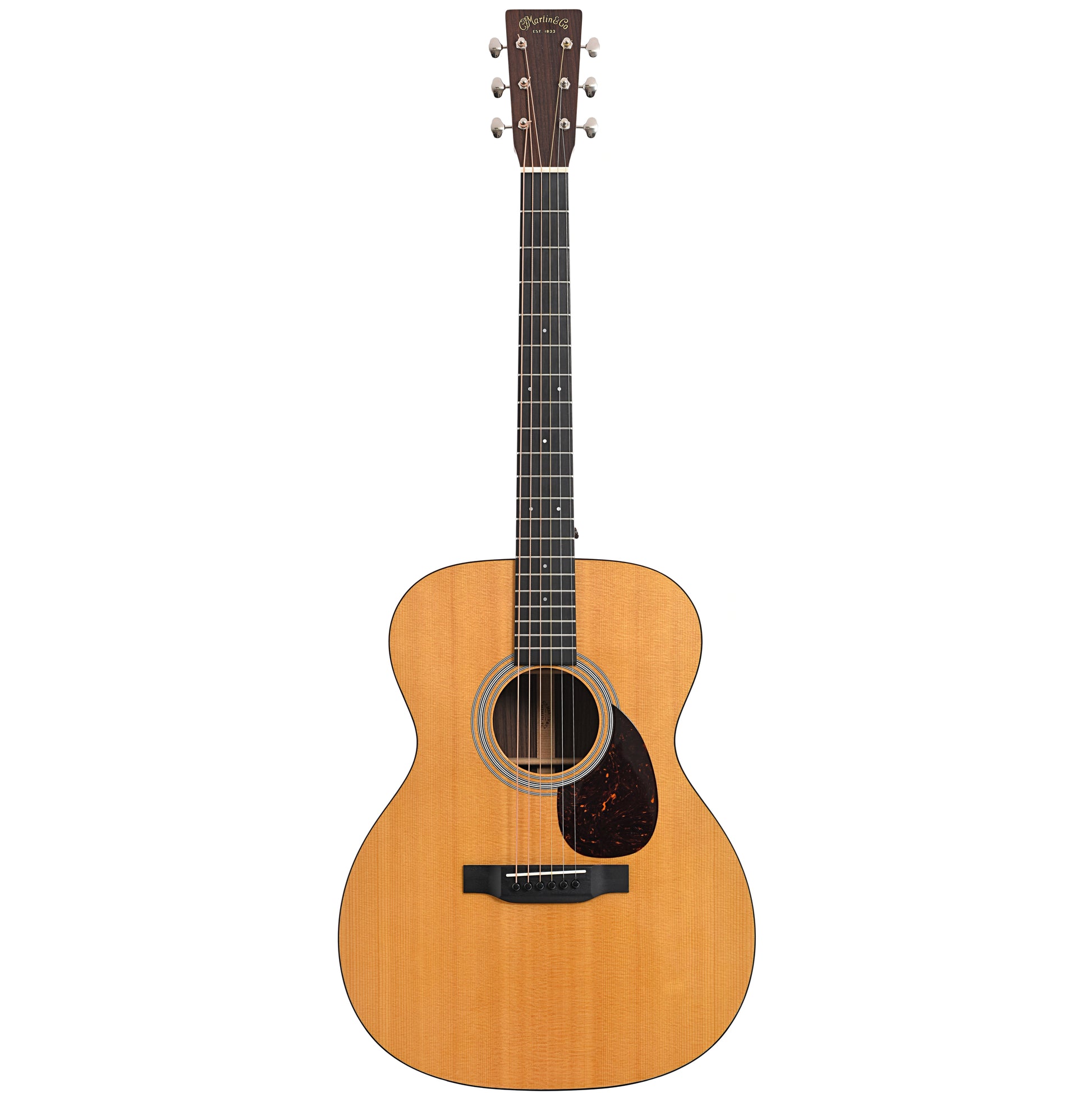 Full front of Martin OM-21 Acoustic Guitar (2019)