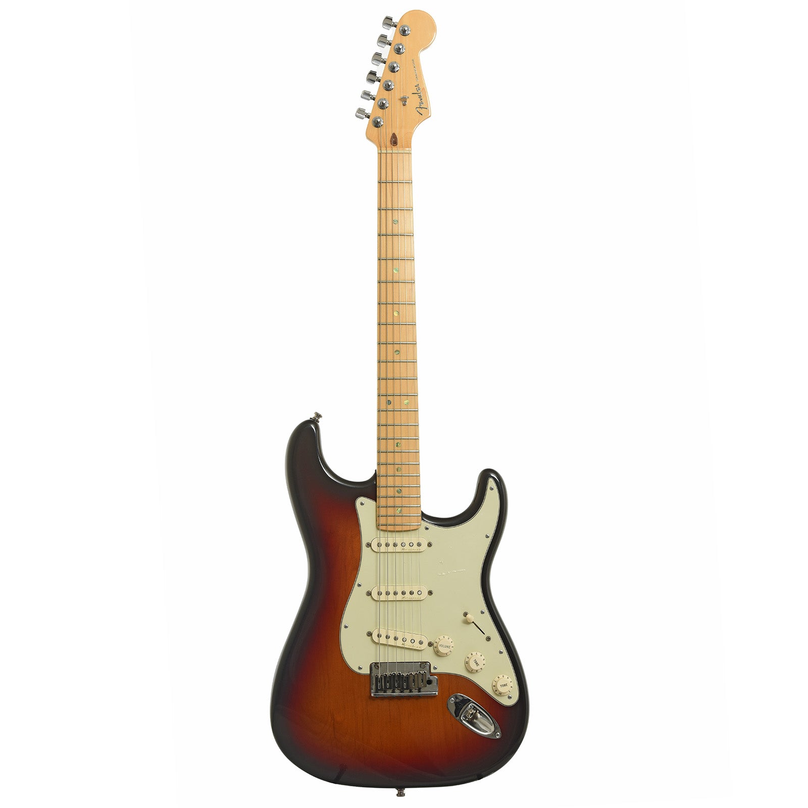 Full front of Fender American Deluxe Stratocaster Electric Guitar