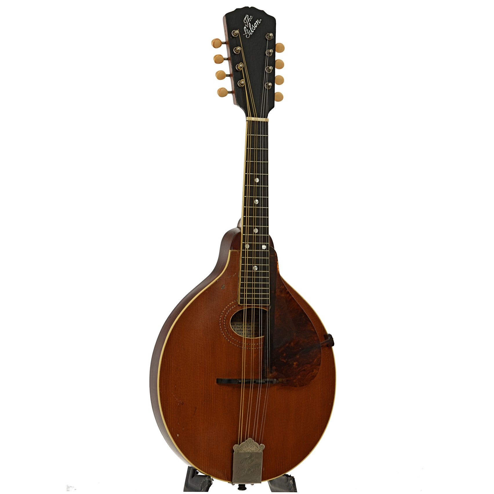 Full front and side of Gibson A-1 Mandolin