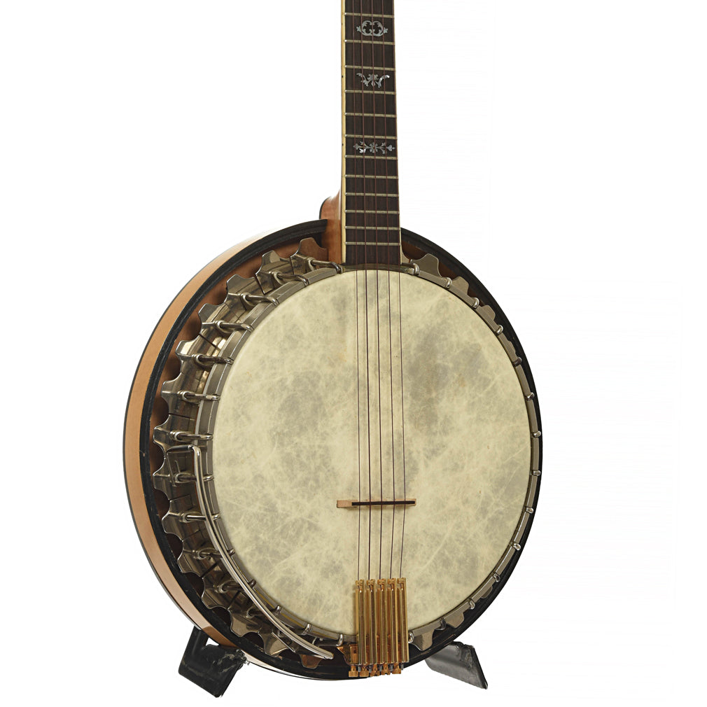 Front and side of Vega Tubaphone Conversion Banjo