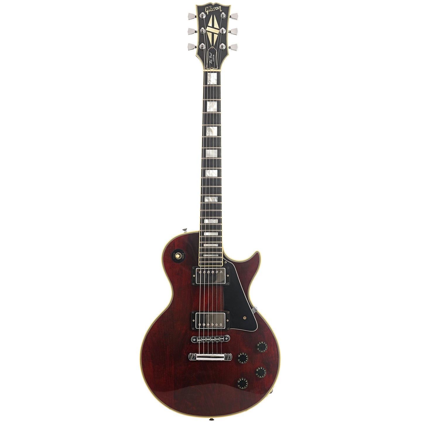 Full front of Gibson Les Paul Custom 