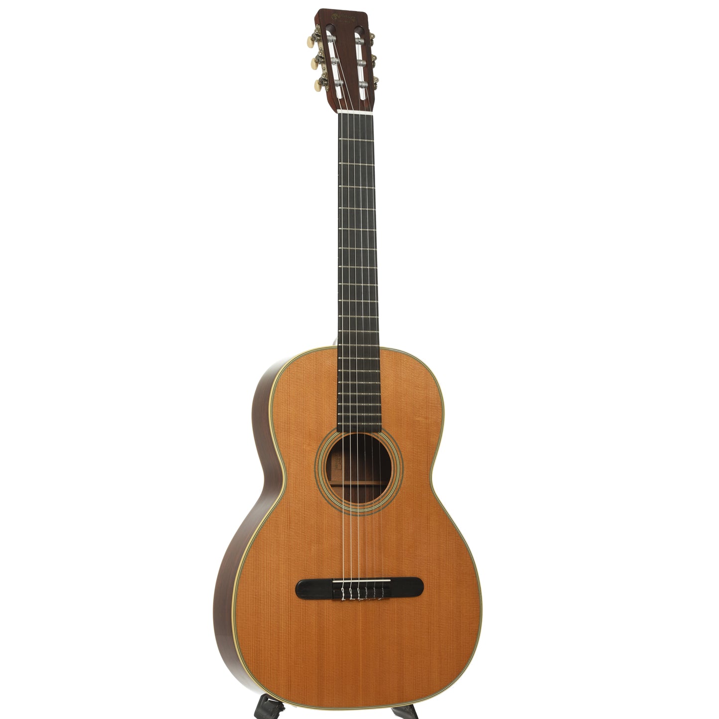 Full front and side of Martin 00-28C Classical Acoustic Guitar