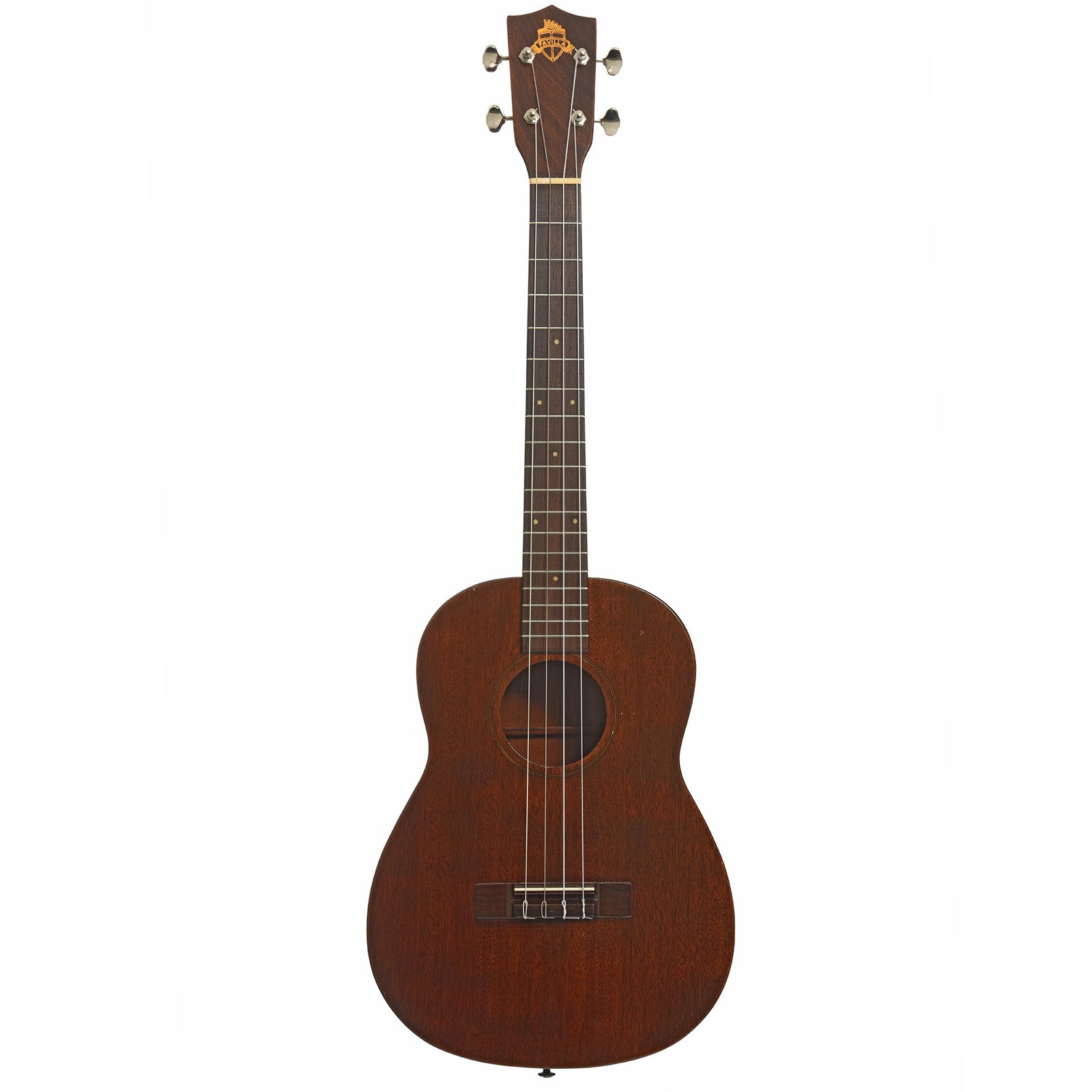 Full front of Favilla Baritone Ukulele