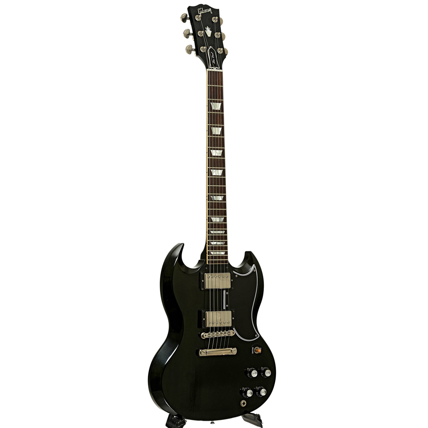 Full front and side of Gibson SG Bohemian Standard Electric Guitar 