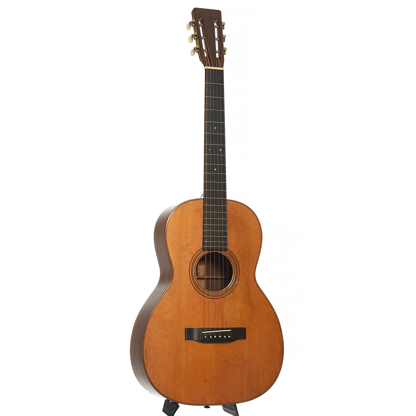 Full front and side of Martin 00-21 Acoustic Guitar 