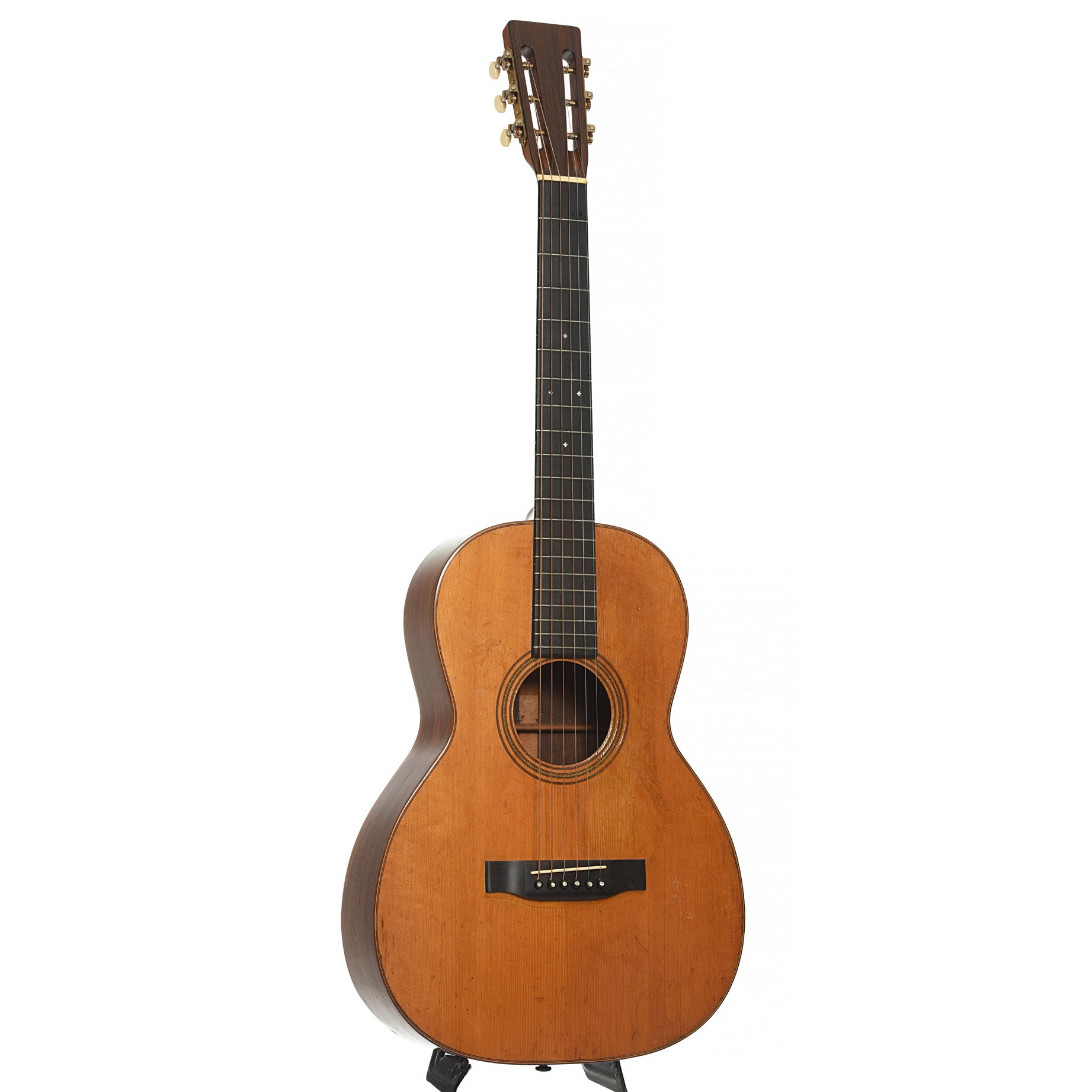 Full front and side of Martin 00-21 Acoustic Guitar 