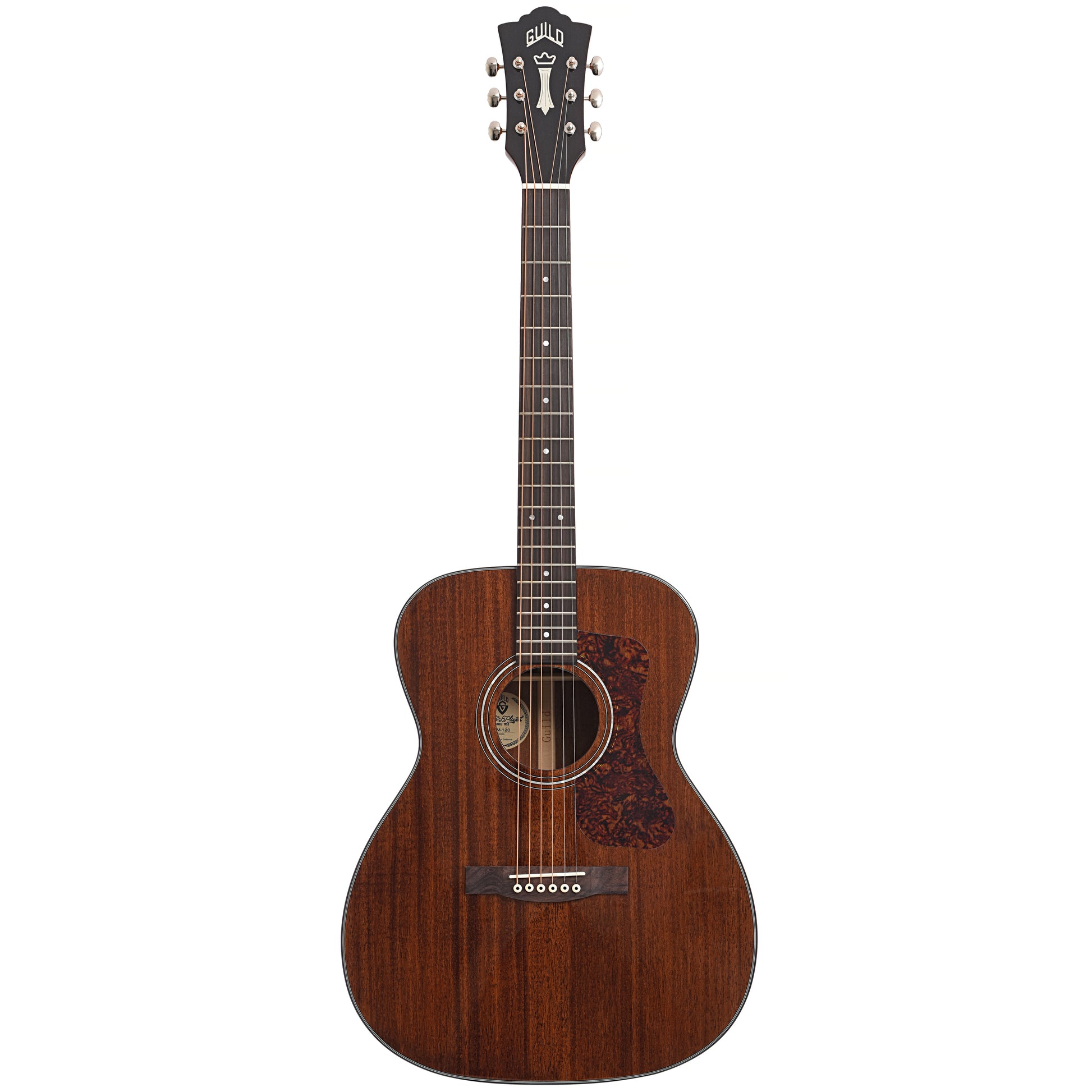 Full front of Guild Westerly Collection OM-120 Acoustic Guitar
