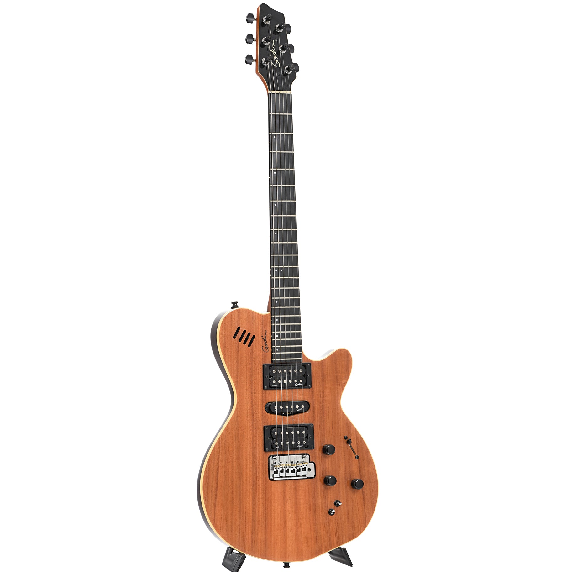Full front and side of Godin XTSA Electric Guitar (2016)