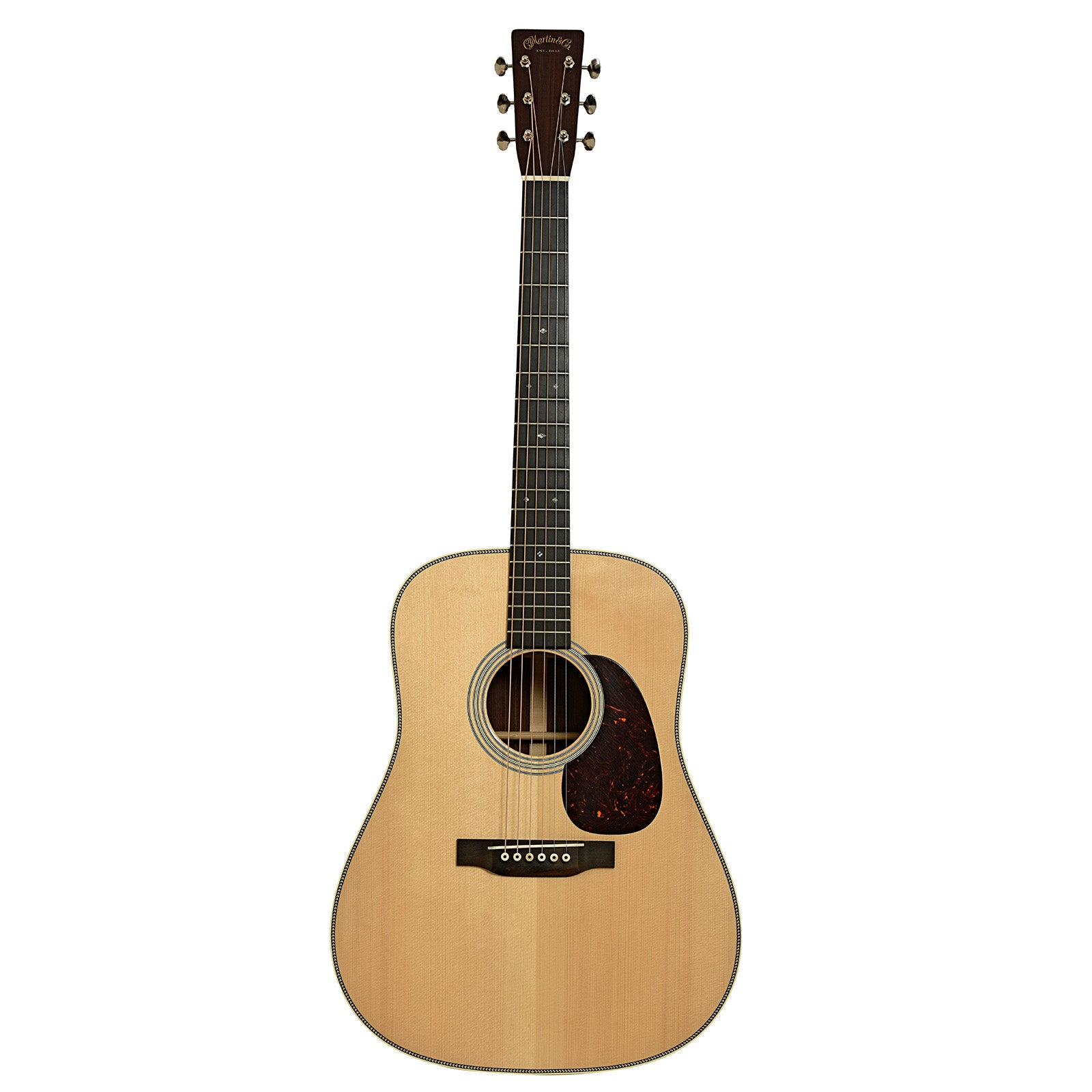 Full front of Martin Custom Shop D-28 Authentic 1937 Guitar