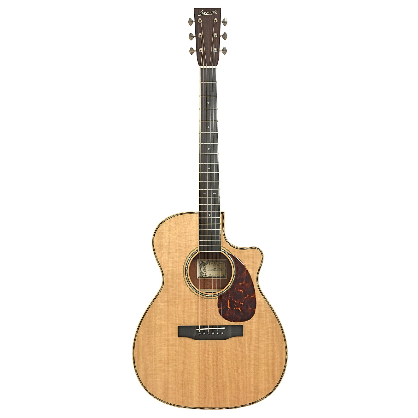 Larrivee OMV-50 Acoustic Guitar (2003) – Elderly Instruments
