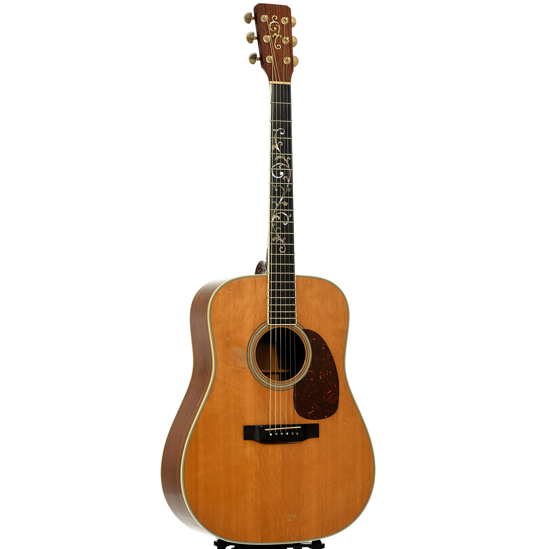 Full front and side of Martin D-35 with Custom Neck