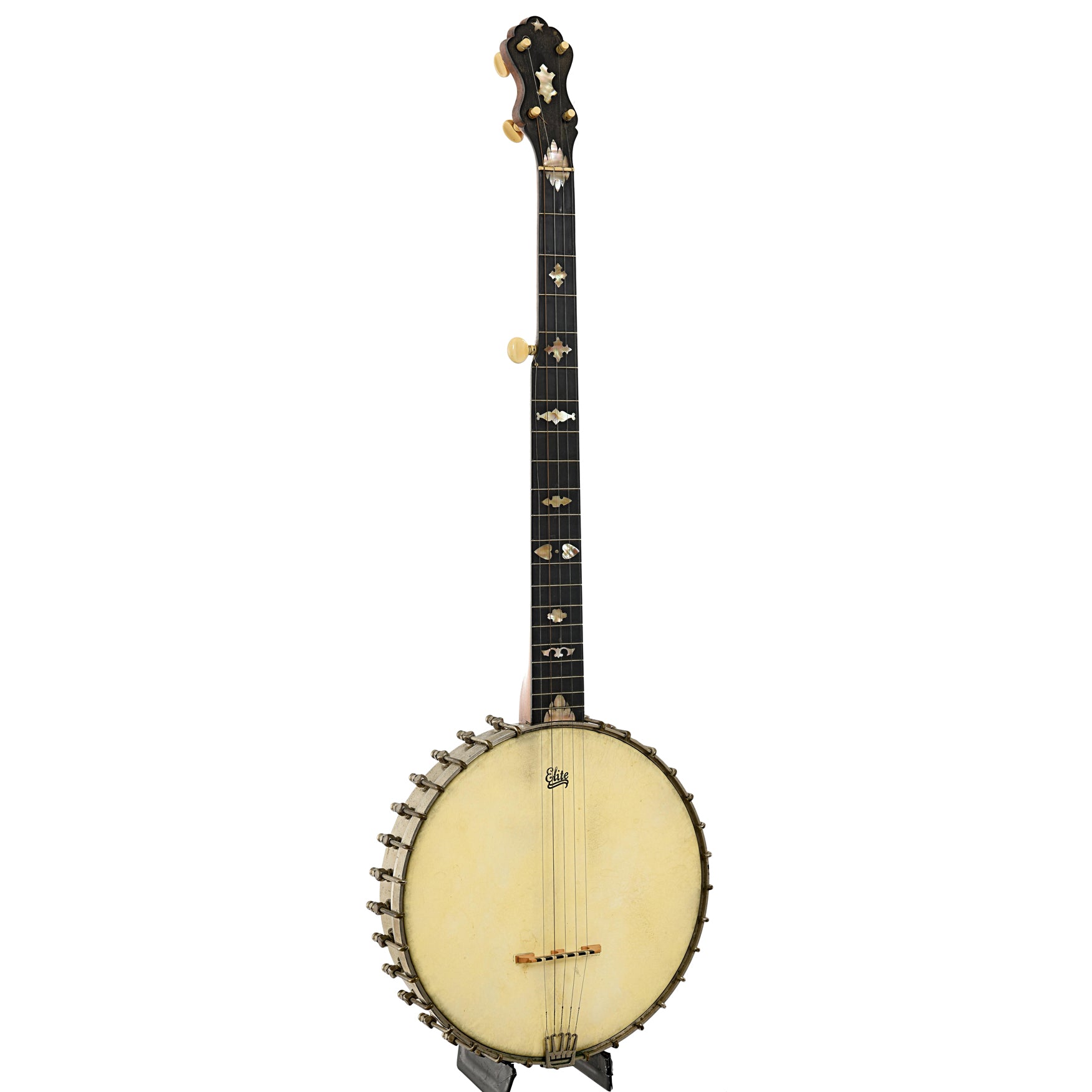 Julias AJ Friedrich Professional by Lyon & Healy Open Back Banjo (1890 ...