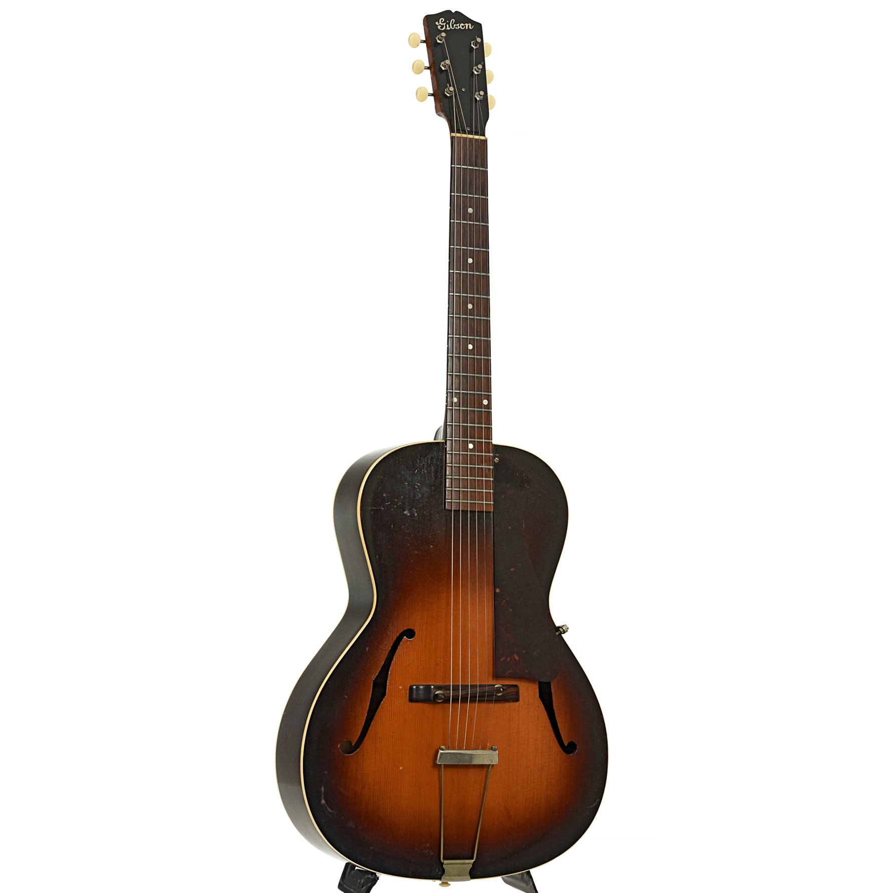 Full front and side of Gibson L-30 Archtop Guitar