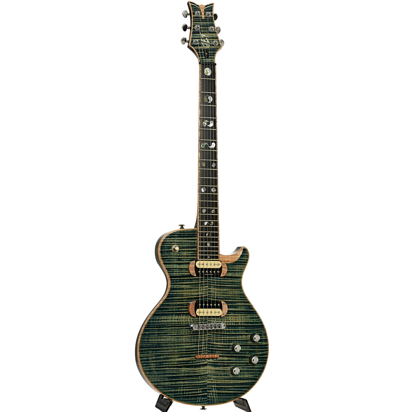 Full front and side of Jet Caldera Electric Guitar