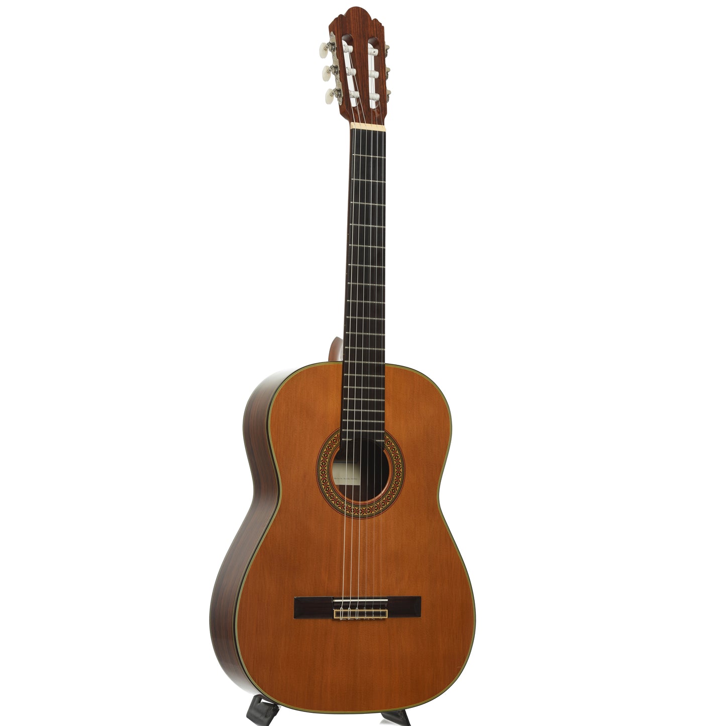 Full front and side of Horabe Model 25 Classical Guitar