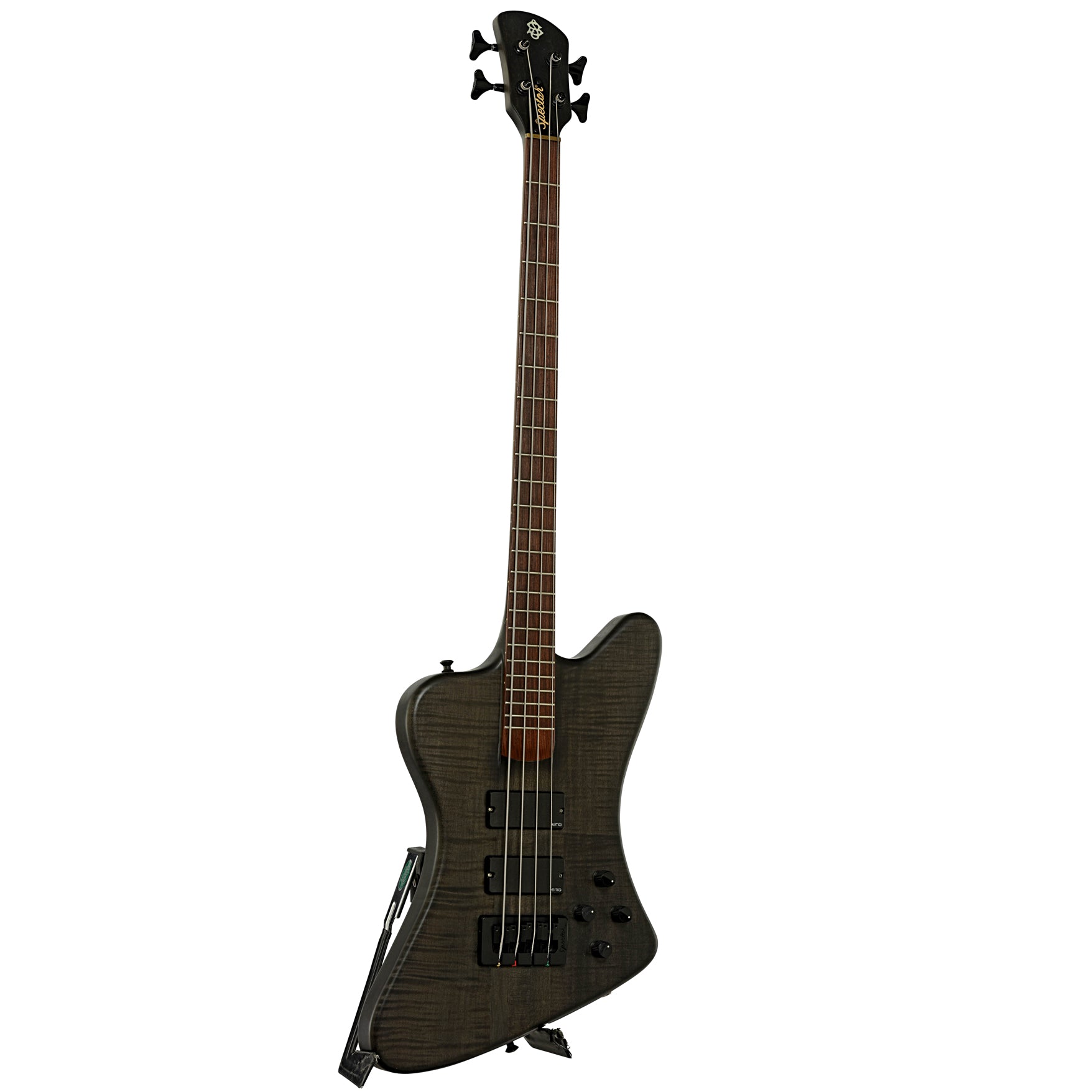 Full front and side of Spector U.S.A. Forte 4X Electric Bass