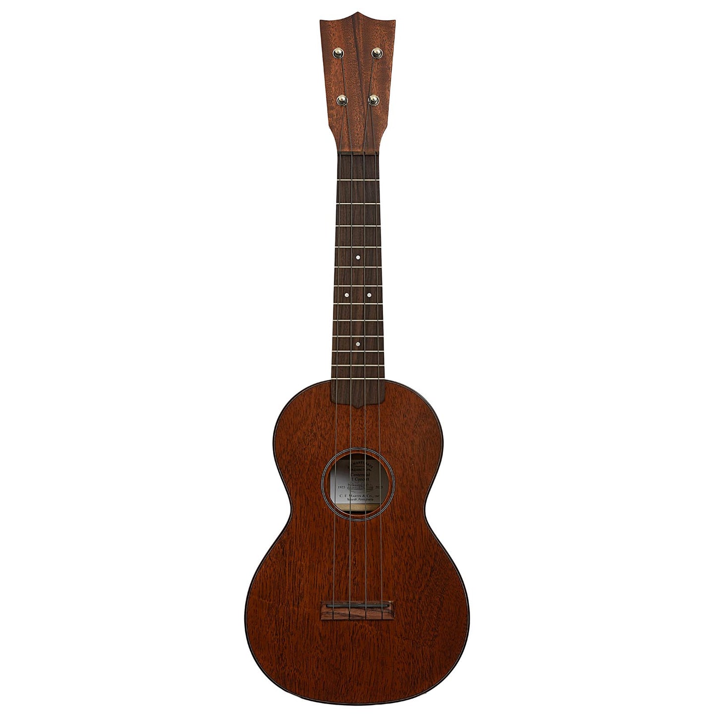 Full front of Martin Centennial 1 Concert Ukulele 