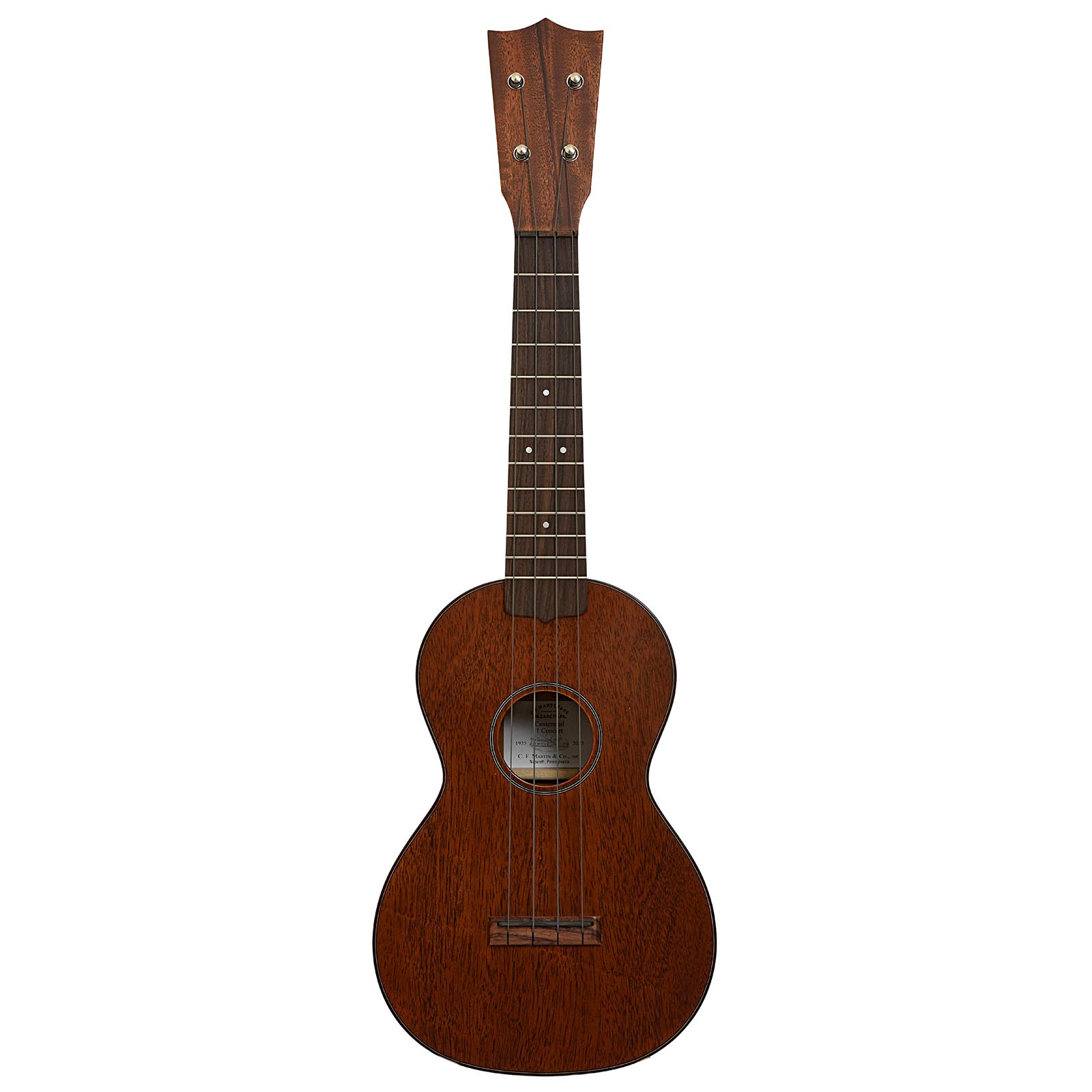Full front of Martin Centennial 1 Concert Ukulele 