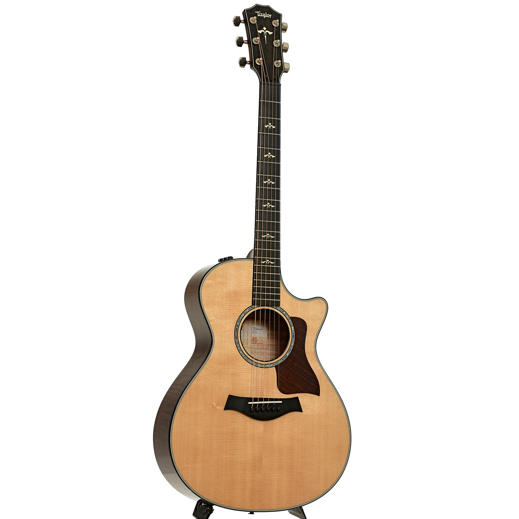 Front of Taylor 612ce Acoustic-Electric Guitar 