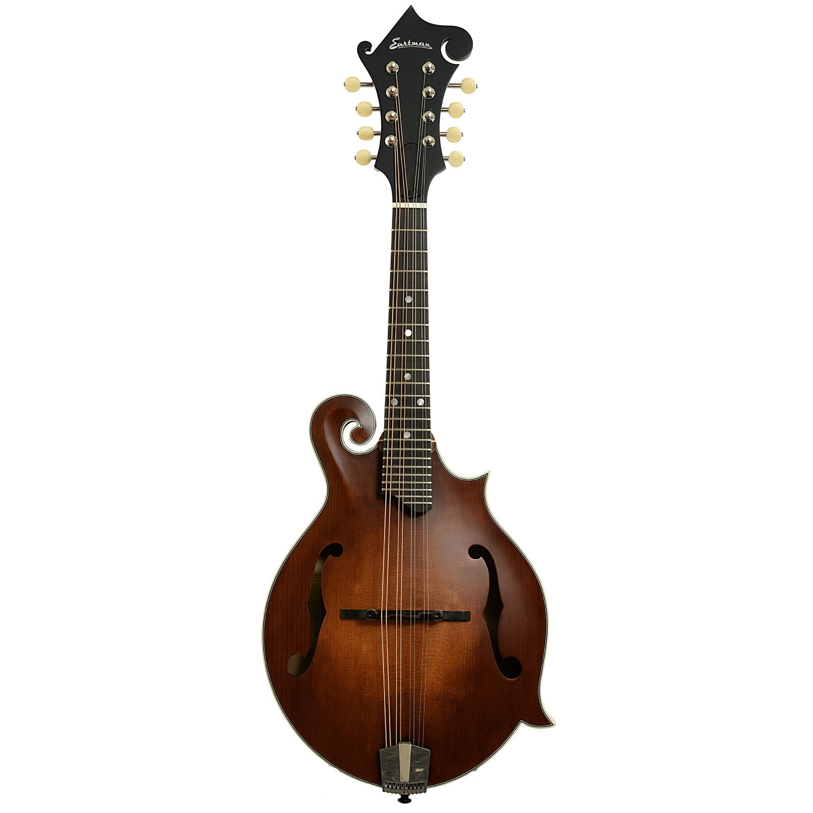 Eastman MD315 Adirondack Wide Neck Amberburst Mandolin & Case
