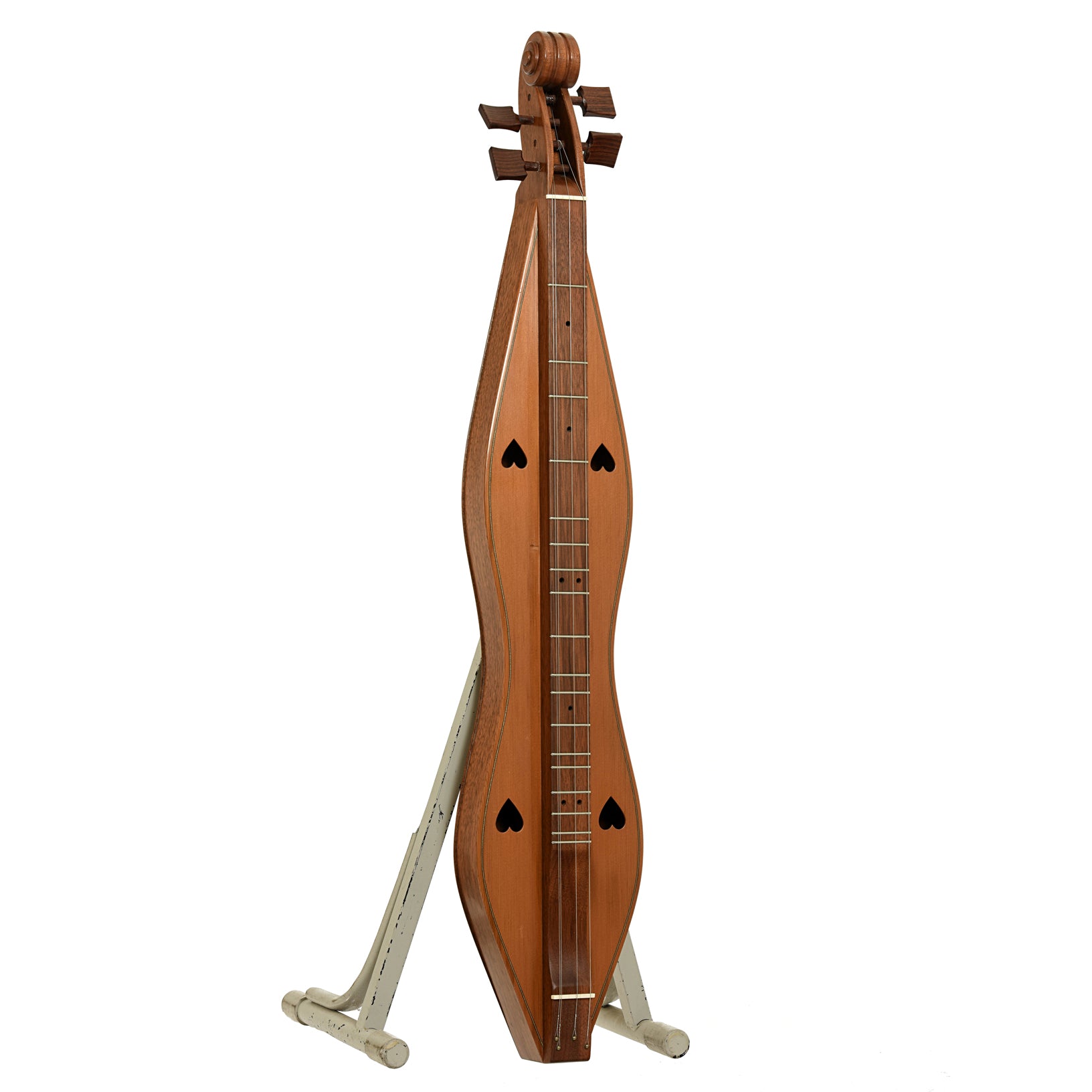 Full front and side of Dennis Dorogi Appalachian Dulcimer