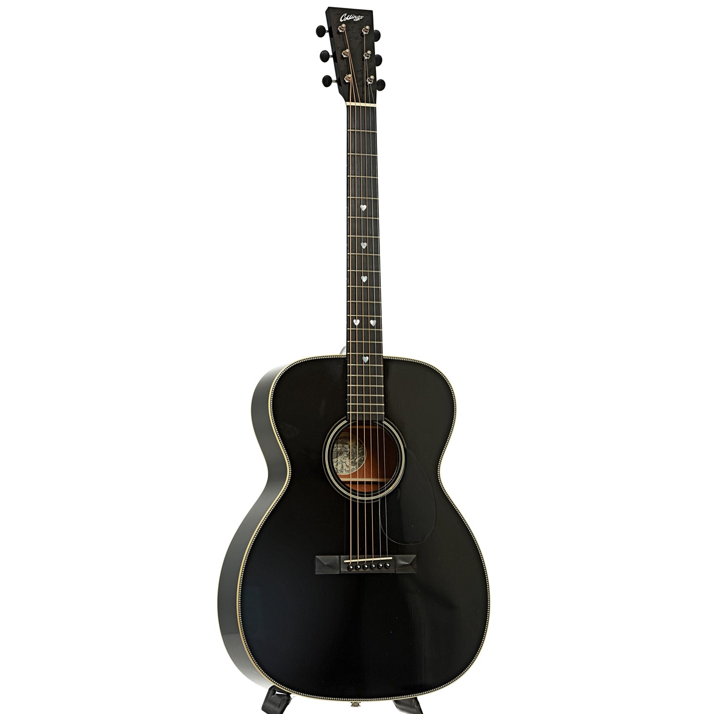Full front and side eof Collings OM1H Custom Acoustic Guitar 
