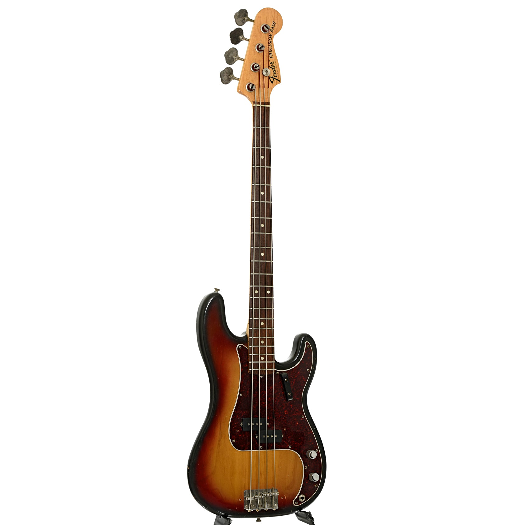 Full front of Fender Precision 4-String Electric Bass