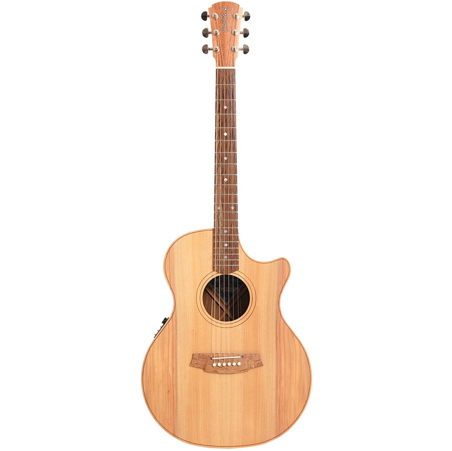 Full front of Cole Clark Angel AN2CE-BB Acoustic-Electric