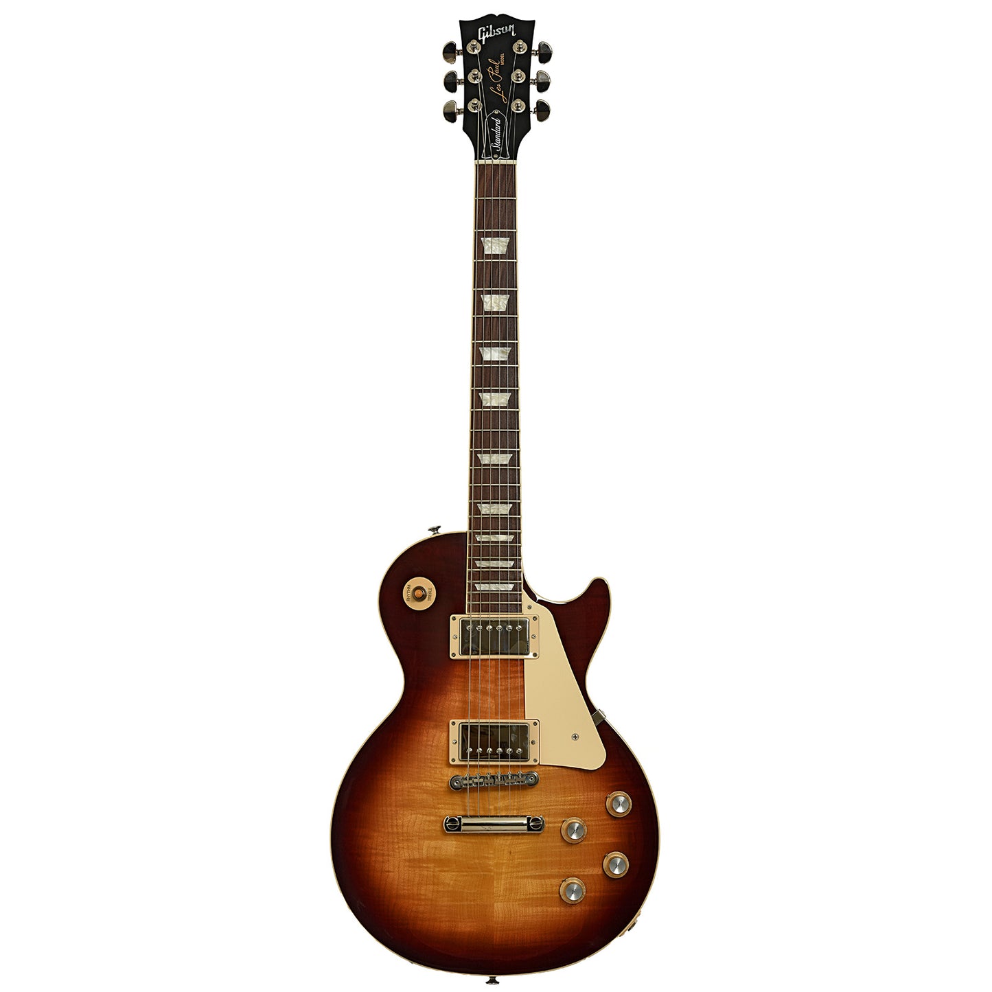 Full front of Gibson Les Paul Standard Electric Guitar 