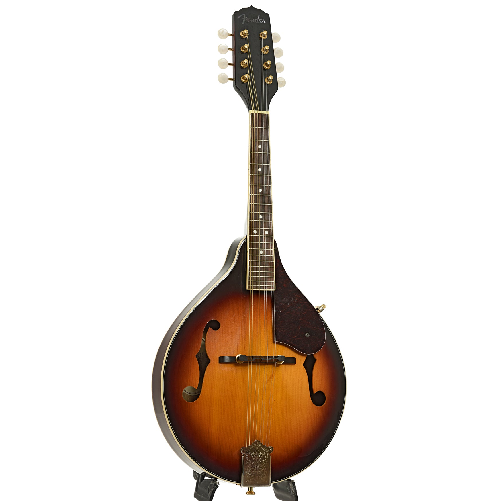 Full front and side of Fender FM-53S A-Style Mandolin