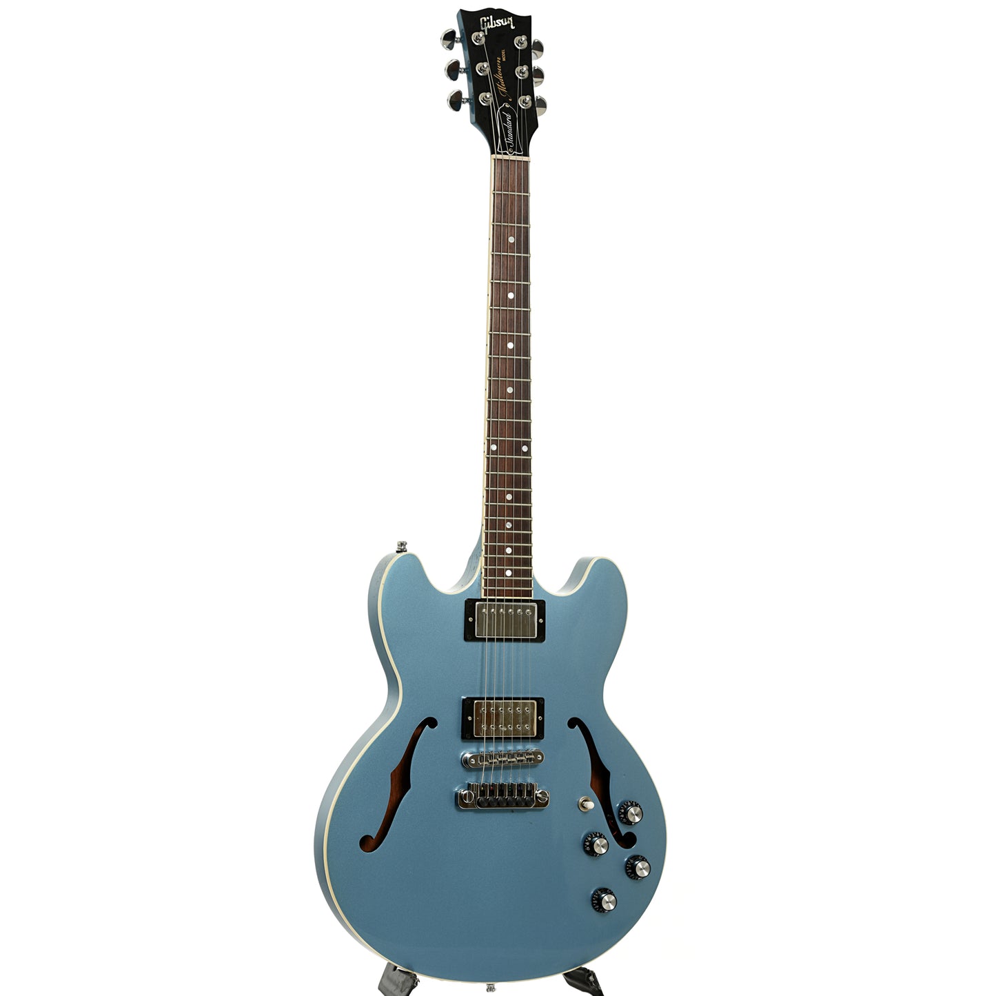 Full front and side of Gibson Midtown Standard Hollowbody Electric Guitar 