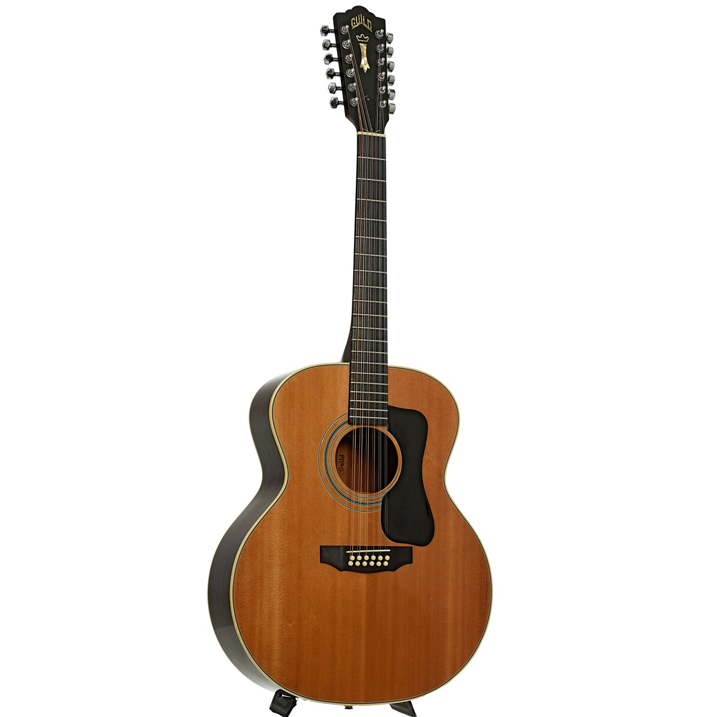 Full front and side of Guild F-212XL Twelve String Guitar