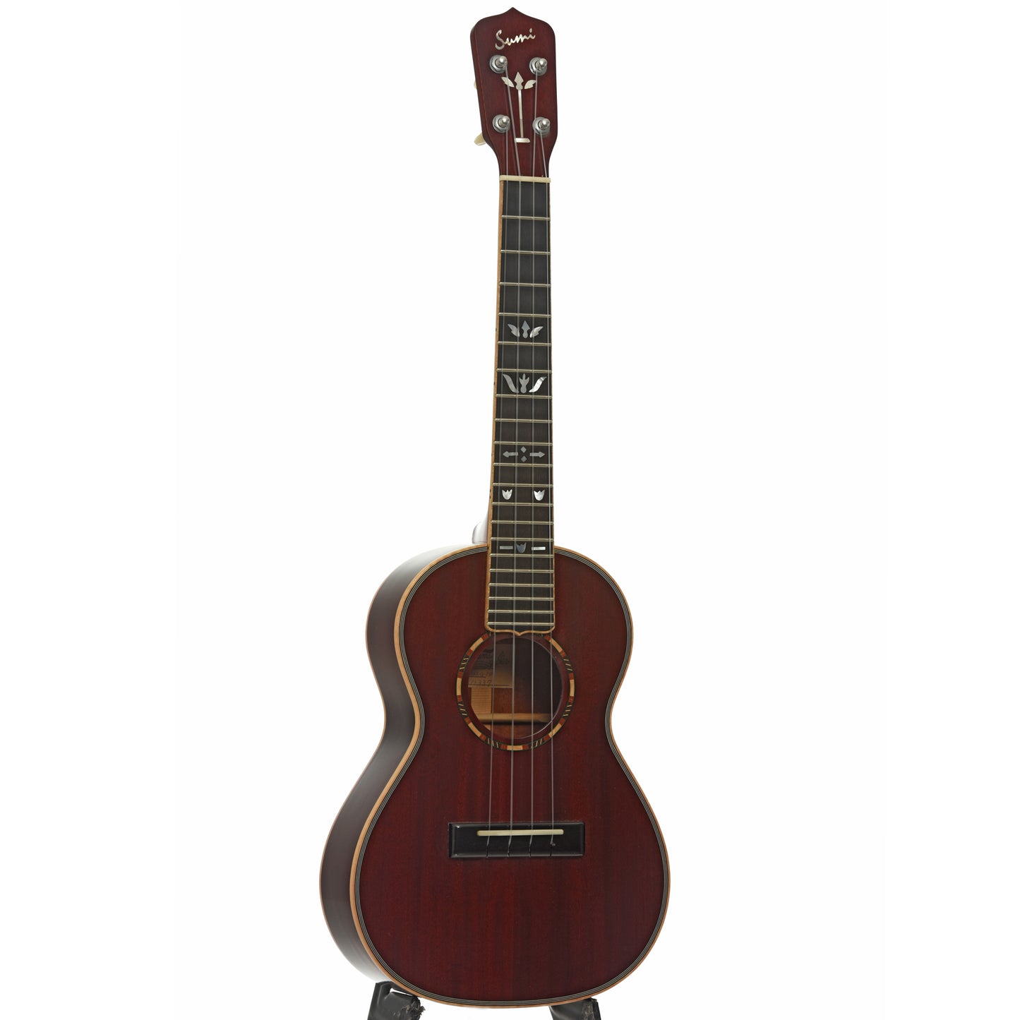 Full front and side of Sumi GT3M Tenor Ukulele  