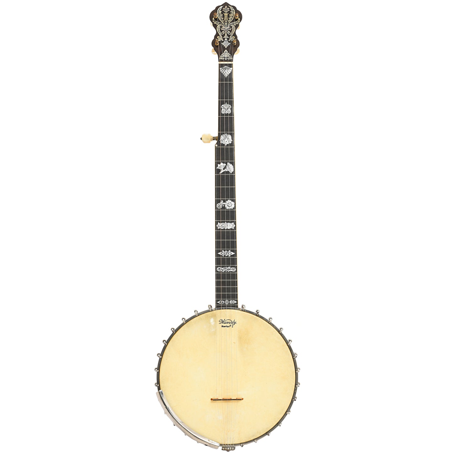 Full front of Vega Tubaphone No.9 Openback Banjo (1916)
