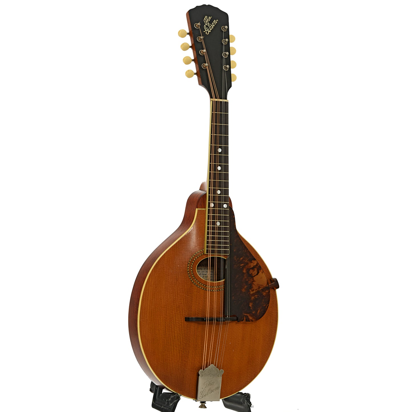 Full front and side of Gibson A-1 Mandolin