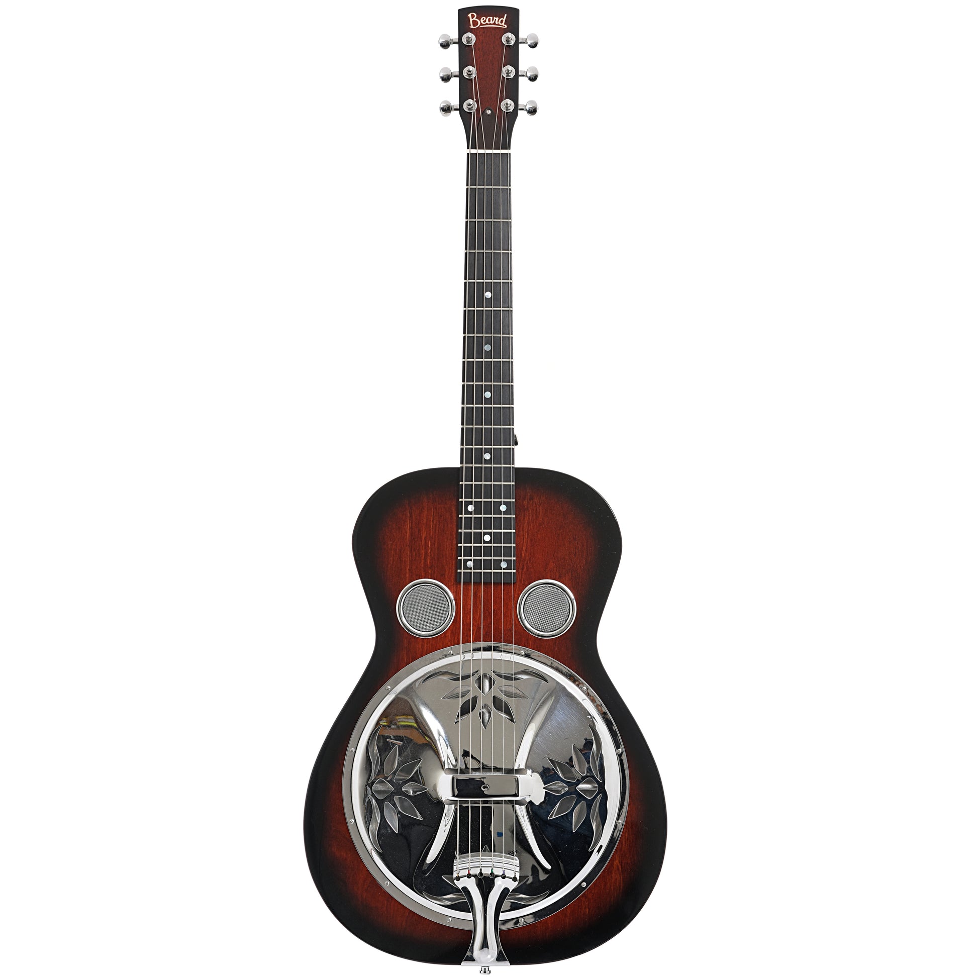 Full front of Beard Vintage R Roundneck Resonator Guitar (2013)