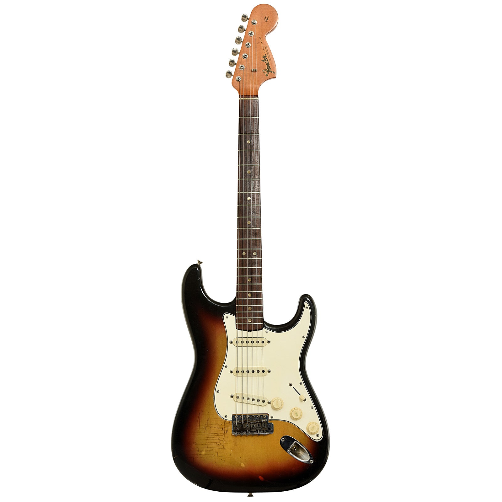 Full front of Fender Stratocaster 