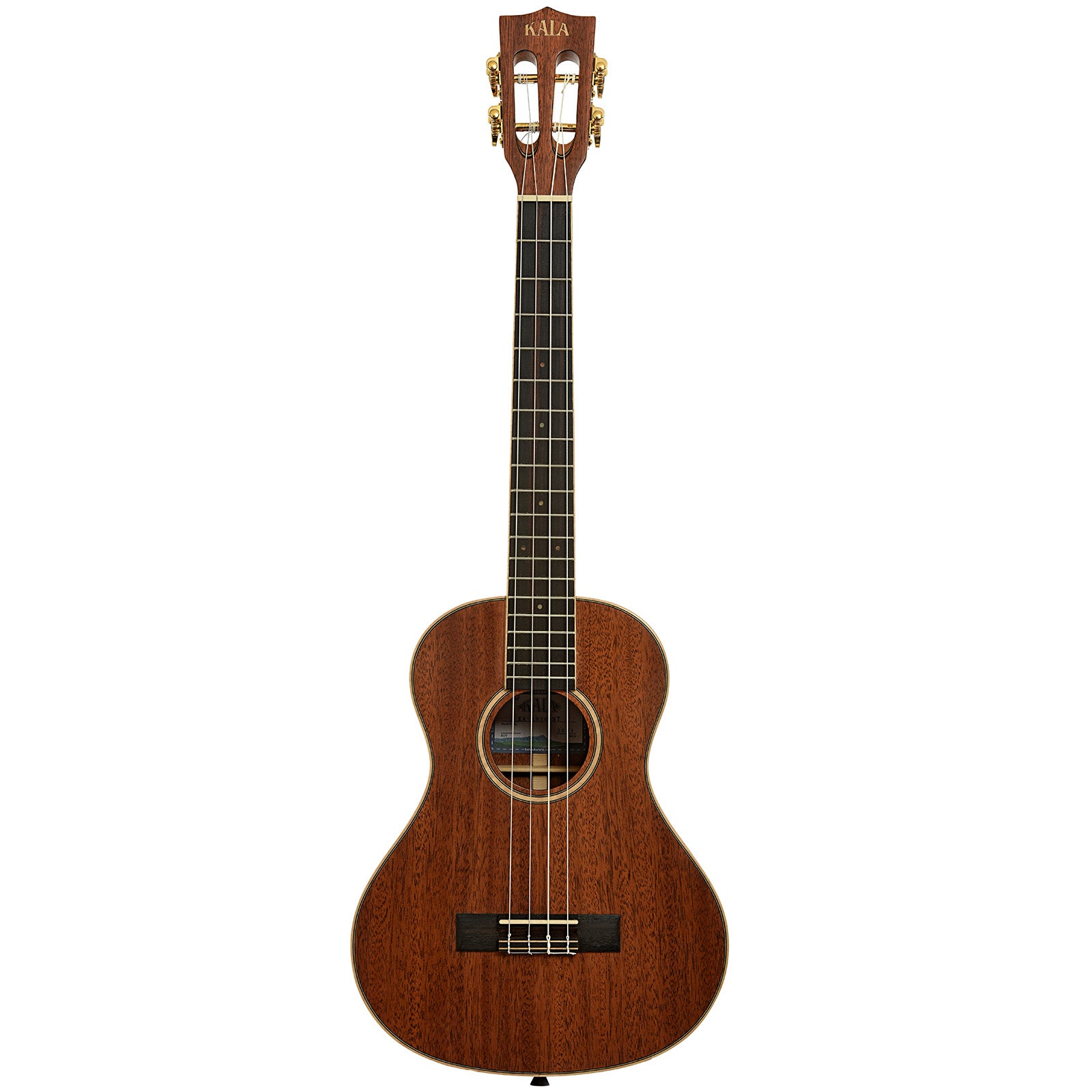 Full front of Kala KA-AMHG-ST Tenor XL Ukulele 