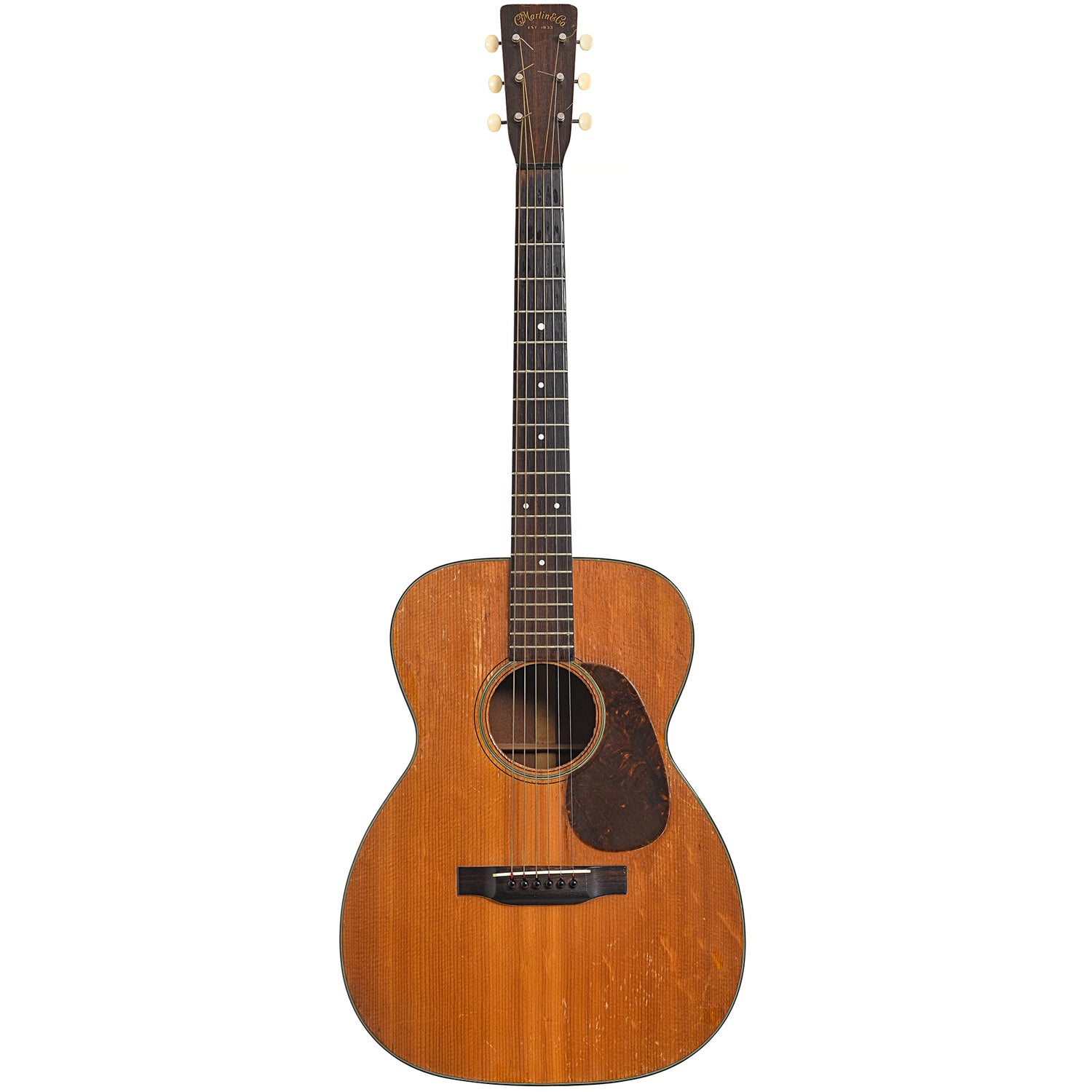 Full front of Martin 00-18 Acoustic 