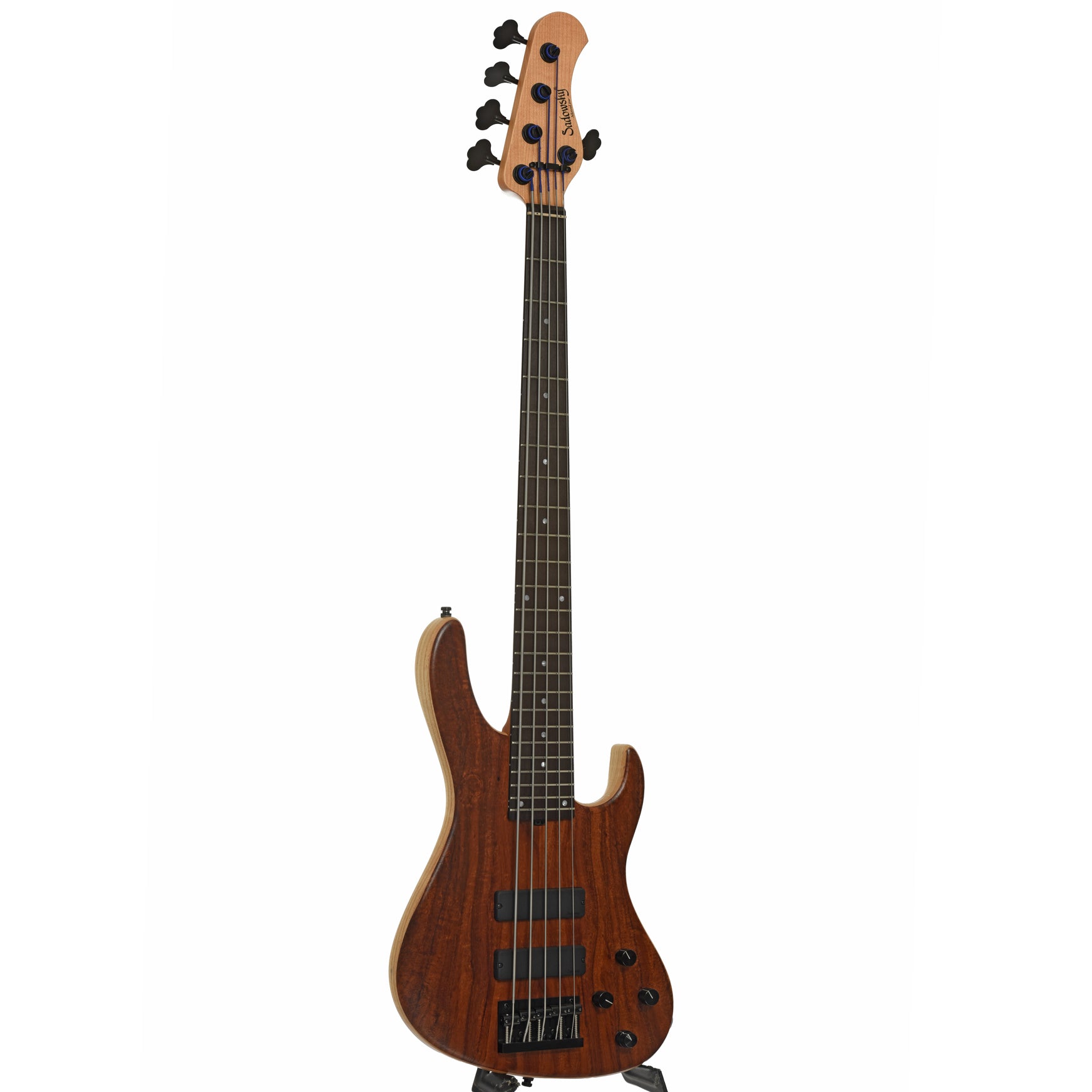 Full front and side of Sadowsky MetroLine 5-String LTD Electric Bass