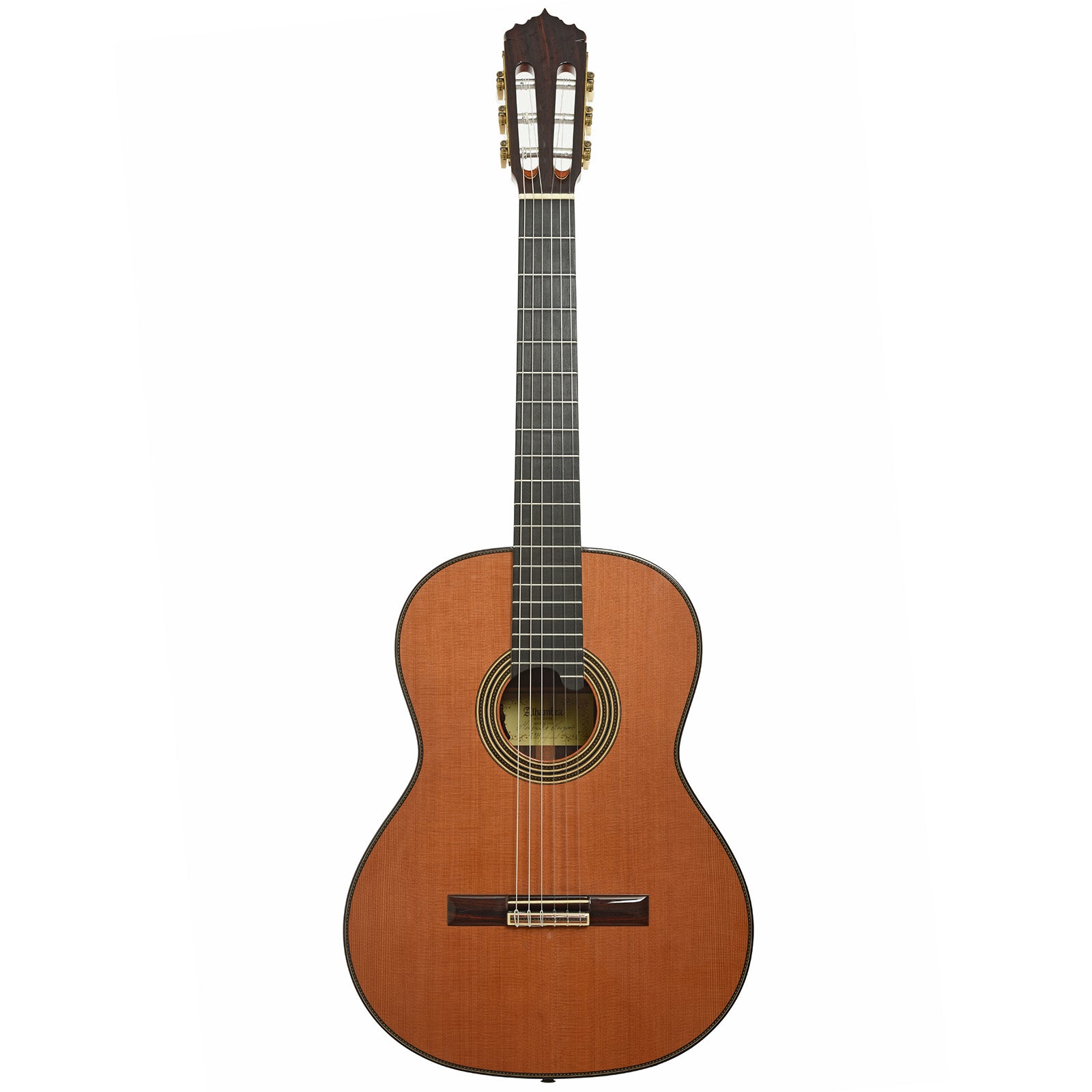 Full front of Alhambra Linea Professional Classical Acoustic Guitar