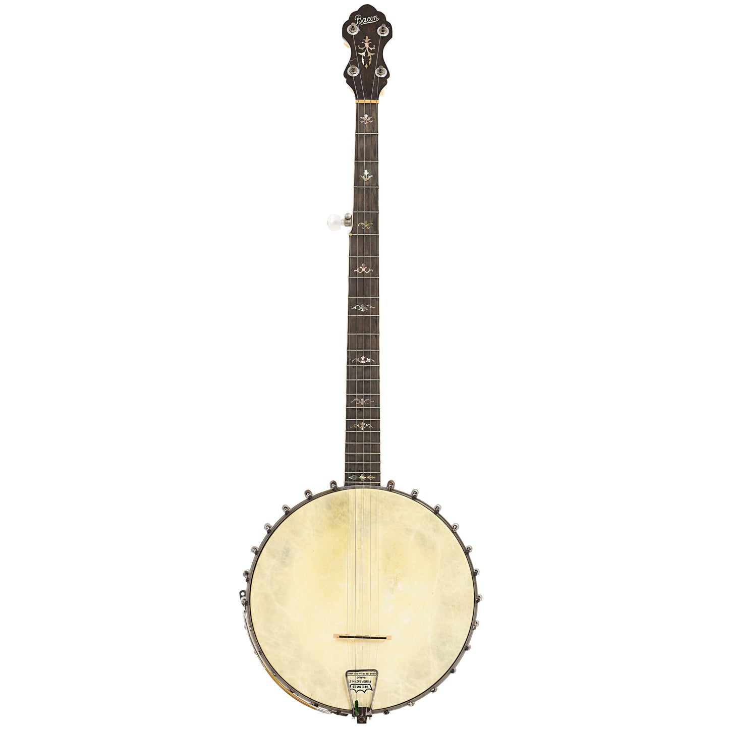 Full front of Bacon Professional FF2 Special Openback Banjo (c.1920)
