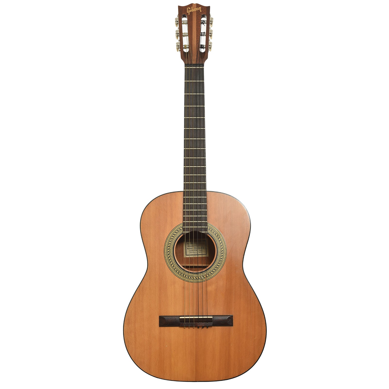 Full front of Gibson C-0 Classical acoustic Guitar
