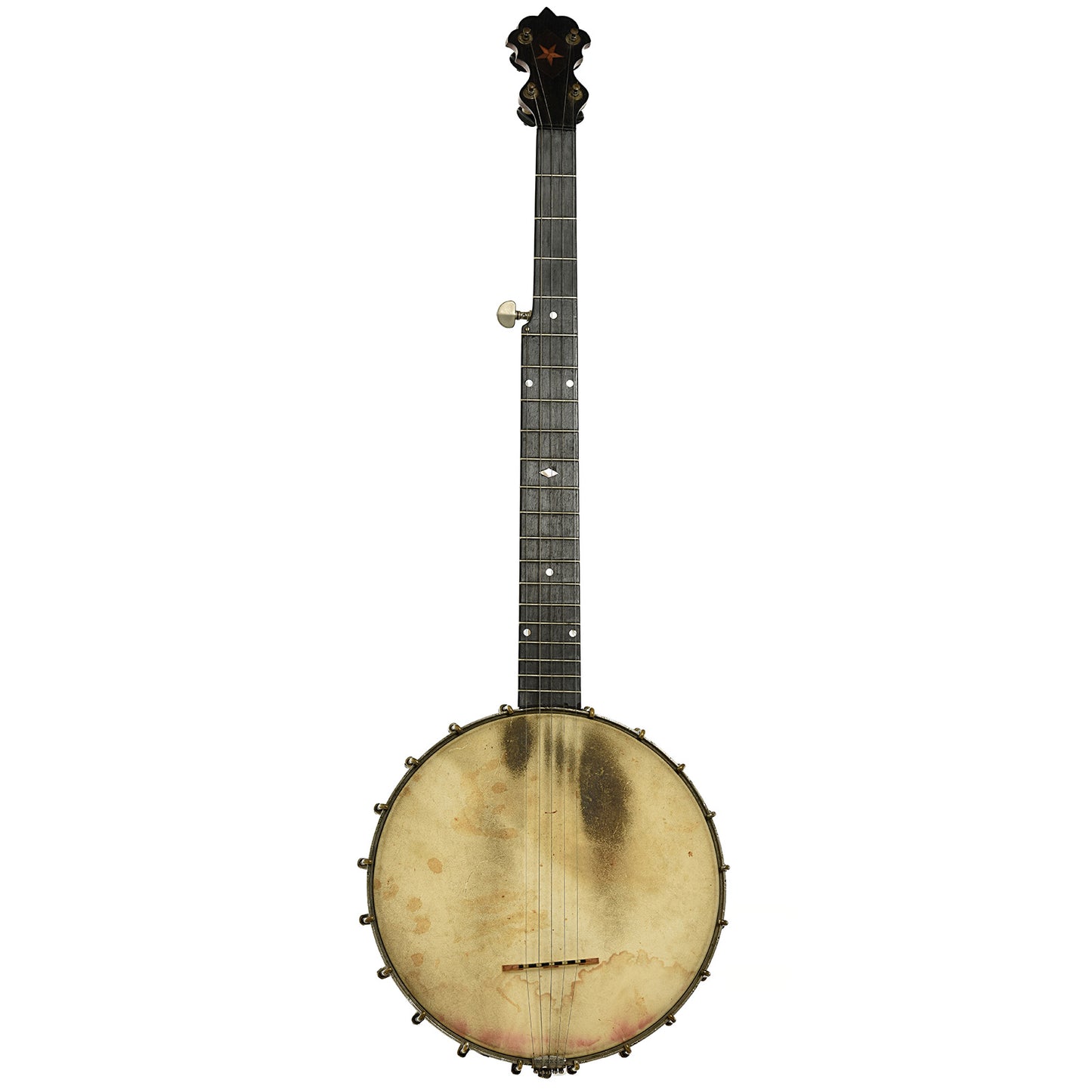 Full front of S.S. Stewart Openback Banjo