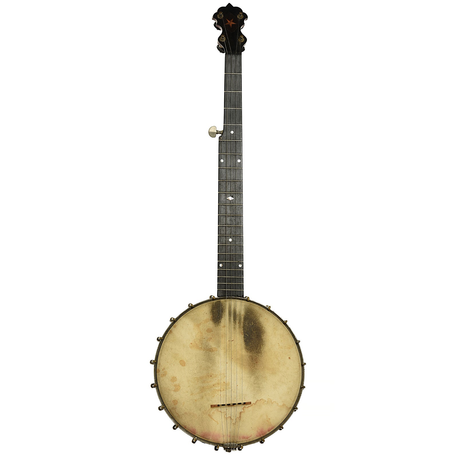 Full front of S.S. Stewart Openback Banjo
